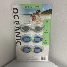 OCEANIC SWIM GOOGLES, Brand New, kids/youth/adult/ One size fits most, see clear