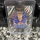 2024 Panini Select - Neon Icons J.J. McCarthy #11 Zebra Prizm (RC)