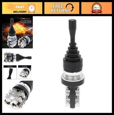 12V Momentary Joystick Switch - 4 Position 4NO Spring Return Control for DIY Pro