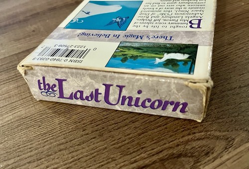The Last Unicorn (VHS, 1994) TESTED - Picture 5 of 8