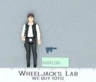 Han Solo BIG HEAD 100% Complete Star Wars 1977 Kenner Action Figure NO REPRO