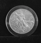 2018 1 oz American Silver Eagle Coin BU in capsule  Free shipping