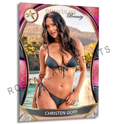 CHRISTEN GOFF Beauty Card GOF Rostar CUSTOM SP Limited Card CGF1