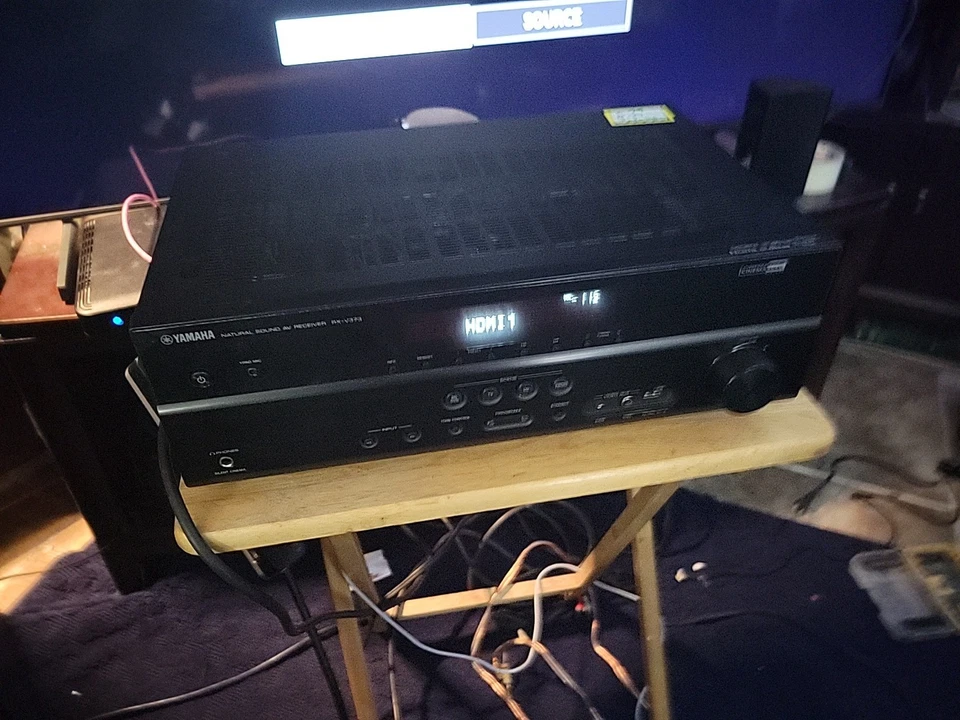 Onkyo TX-SR373 5.2 Channel 4K HDMI Bluetooth A/V Home Theater Stereo Receiver - Image 2 of 4