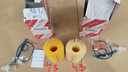 GENUINE Toyota LandCruiser VDJ200 V8 4.5 Diesel 1VD FTV Oil Filter Kit Pack Of 3 - Picture 7 of 10