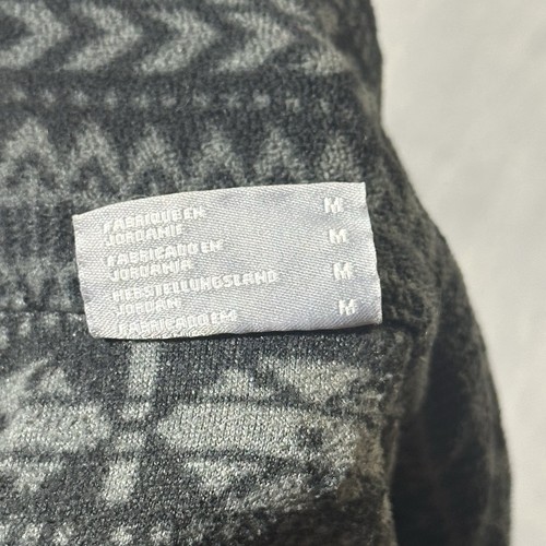 Columbia Women's Diamond Quilt Print 1/2 Zip Fleece Jacket Gray Size Medium - Picture 4 of 9