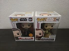 FUNKO POP! Star Wars Cobb Vanth 484 CHASE + Qui-Gon Jinn Tatooine 422 Amazon LOT