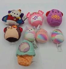 Squishmallows Micro Plush Lot 8 Sanrio Hello Kitty Mini Stuffed Animals Bundle