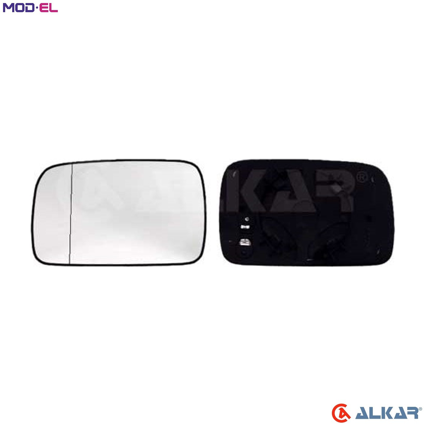 Mirror insert glass Left Heatable 6423156 ALKAR for RENAULT KANGOO - Image 9