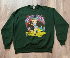 Vintage Betty Boop Golf Sweatshirt – Size XL – Made in USA