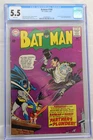 Batman #169 CGC Graded 5.5 White pages DC Comics 2/65 2nd Silver age Penguin