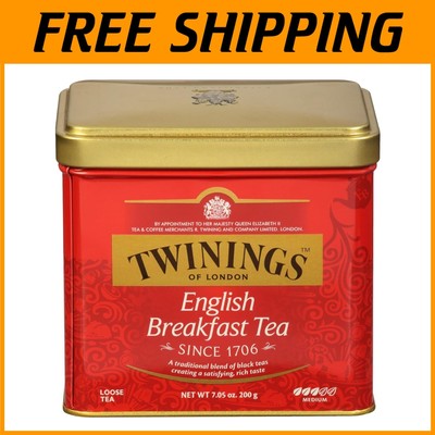 Classic English Breakfast Loose Tea, Pack of 6