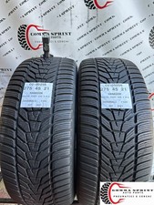 2 PNEUMATICI DI OCCASIONE 275/45/21 HANKOOK INVERNALI 95% GOMME 275 45 21