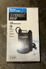 Everbilt Submersible Portable Utility Pump 1/6 HP 28 GPM 3/4 in SUP54-HD