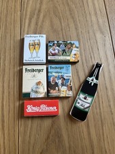 6 X Streichhölzer Schachtel Bier Werbung Zündhölzer Freiberger U.a. 
