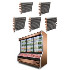 Refrigerator Condenser Heat Exchanger DIY Sturdy Cooling System Compressors