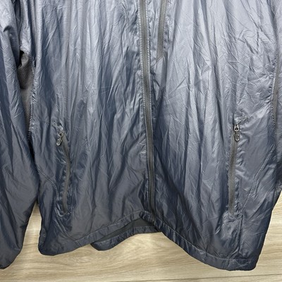 Marmot Men's Windbreaker Jacket Dark Blue Full Zip RN #79448 CA