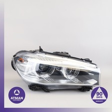 14-19 BMW F15 X5 F16 X6 Right Passenger Side Headlight Lamp HID Xenon OEM