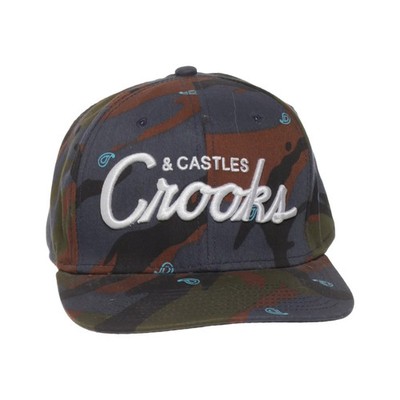 Crooks & Castles, Baseball-Mütze, Größe: ONE SIZE, Baumwolle/Polyester #YlE