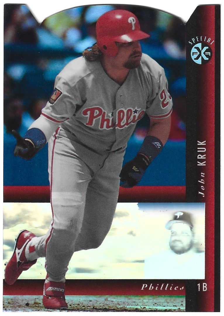 1994 Upper Deck SP Holoview Special FX Red Die Cut John Kruk #22