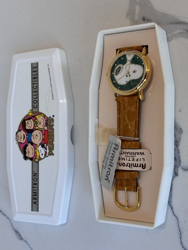 Orologio classico Armitron Snoopy Peanuts, raro originale vintage regali da collezione - Foto 4 di 5