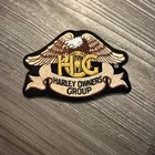 Vtg HOG Harley Owners Group Logo Jacket Vest Patch Harley Davidson SHIPS FREE