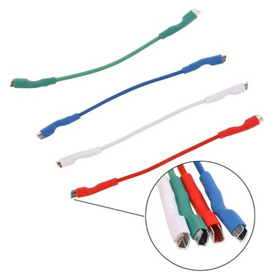 4Pcs 50mm 5N Pure Sliver Leads Header Wire Cable Universal For 1.2-1.3mm Pins