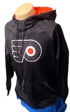 Philadelphia Flyers Hoodie Black Fanatics NHL Ice Hockey Pullover  Men’s XL