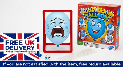   Boom Boom Ballon Brettspiel Familie Party Spiel Kinder Spielzeug Geschenk 2026 Gratis UK