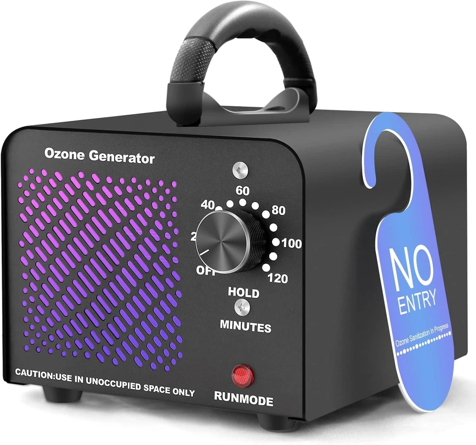 WeePro Ozone Generator 60,000mg/h Air Purifier for Home, Pets, Car | Odor Remove - Image 2 of 4