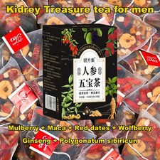 30pcs Ginseng six treasure tea , Kidney tea ,liver tea , red date kidney health 
