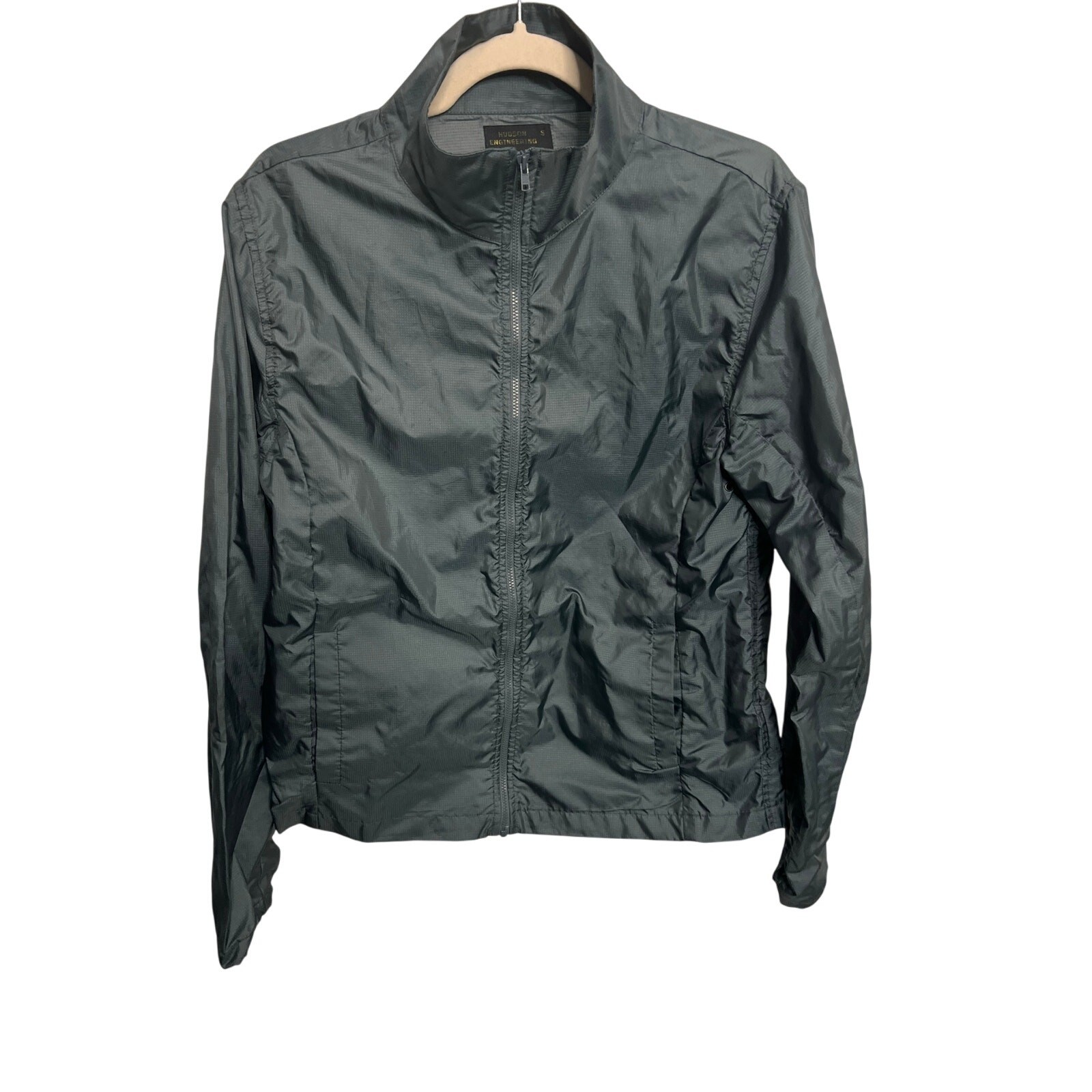 Hudson Engineering Tech Jacket Small Dark Green F… - image 1