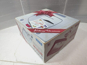 Sega Saturn White Console  Christmas Nights Winter Limited Edition Box Manual