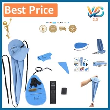 Compact Saxophone Cleaning Kit: Adjustable Neck Strap & Comprehensive Care