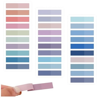 Klebeflags Papier Tabs Haftnotizen Pagemarker Pastell 600 Stück