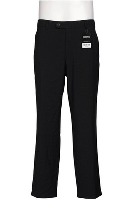 BARUTTI Stoffhose Herren Hose Pants Chino Gr. EU 52 Schurwolle Schwarz #836xbvw