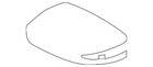 Genuine Nissan Mirror Cover 96374-4RA0B