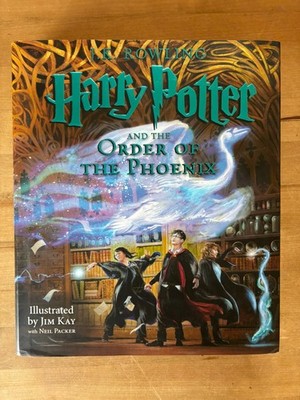 NEW ''Harry Potter and the Order of the Phoenix'' Illustrated Hardcover Book 5