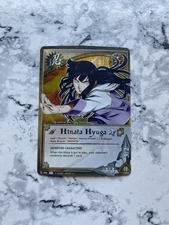 Hinata Hyuga [Reserved Character] Foil Holo Rare Naruto Bandai CCG Foil Holo TP4