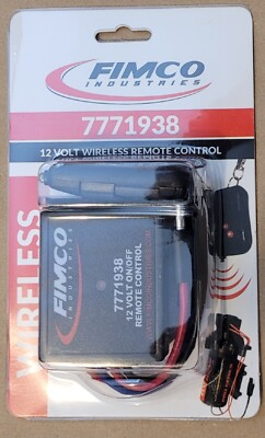 #ad #ad FIMCO 12 Volt On Off Wireless Remote Control 250 Foot Range 7771938 ***SEALED*** $32.99