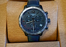 Tissot Quickster Chronograph Quartz Watch T0954171105700 Swiss ETA G10 Working