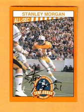 Stanley Morgan Tennessee Volunteers AUTO Signed 1990 Card #192 Easley SC