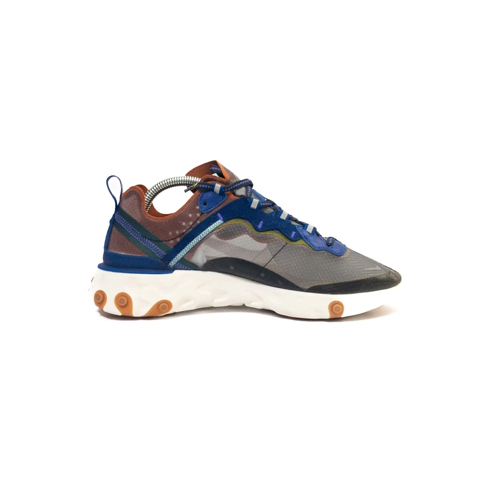 Nike Men’s React Element 87 Dusty Peach Atmosphere Grey Size 8 AQ1090-200 - Image 3 of 4