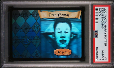 2001 Wizards of The Coast Harry Potter #1 - Dean Thomas - Holo