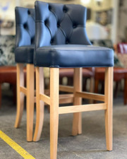 British bespoke contract standard chesterfield bar stool