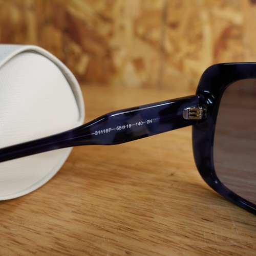 MICHAEL KORS Mallorca MK2183U 31118F Blue Tortoise Womens Sunglasses 55-18-140 - Picture 9 of 11