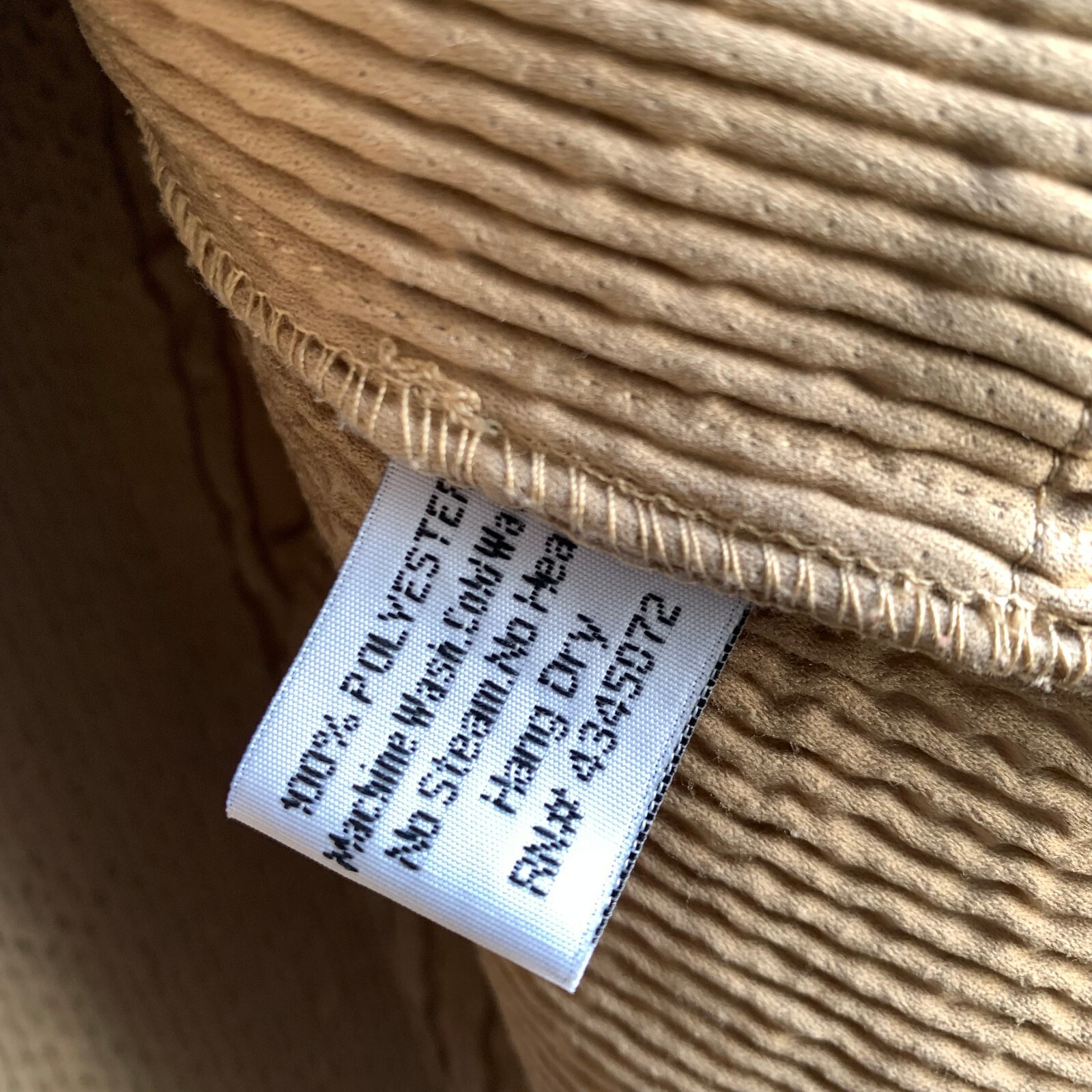 Flair Beige Crinkle Texture Two Button Blazer Poi… - image 15