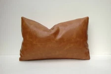 Leather Pillow Cover Throw Cushion Home Cover Decor 18 Decorative All Case 23