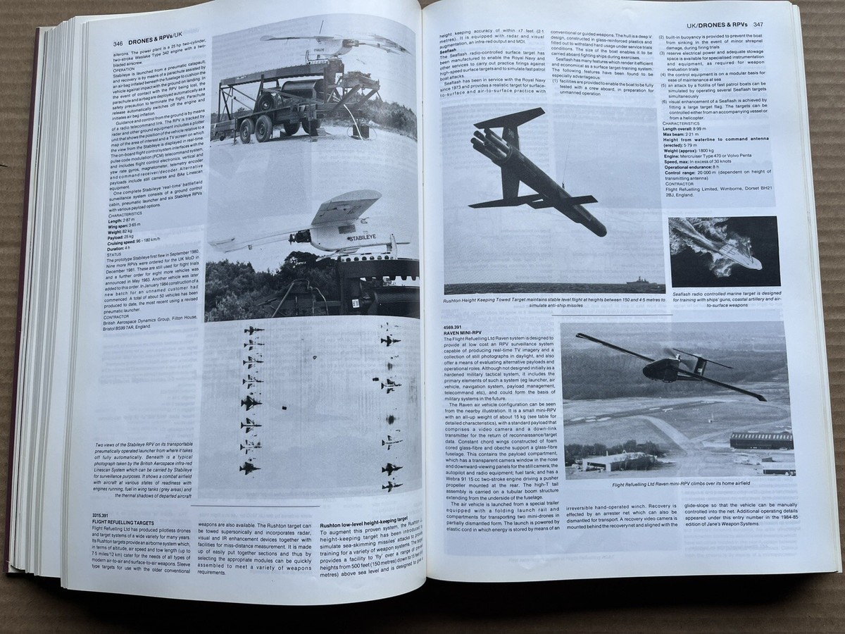 Jane's Weapon Systems 1985-86 Sixteenth Edition British Aerospace