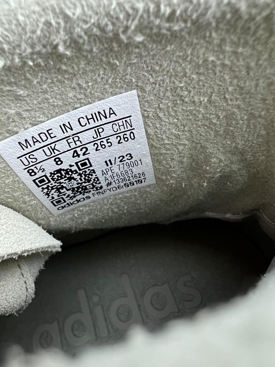 US 8.5 Fear of God x Adidas Athletics 86 Hi Gray Men's Suede US 8.5 Fear of God x Adidas Athletics 86 Hi Gray Men's Suede